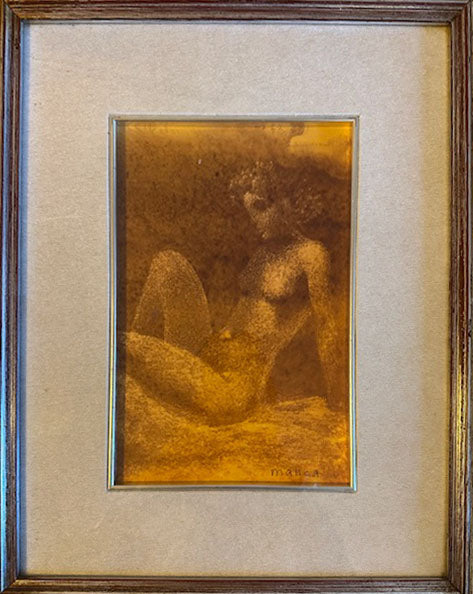 Angelo Manca - Seated Nude