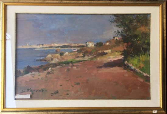 Senza Titolo - Olio su tela - Antonio Sbrana