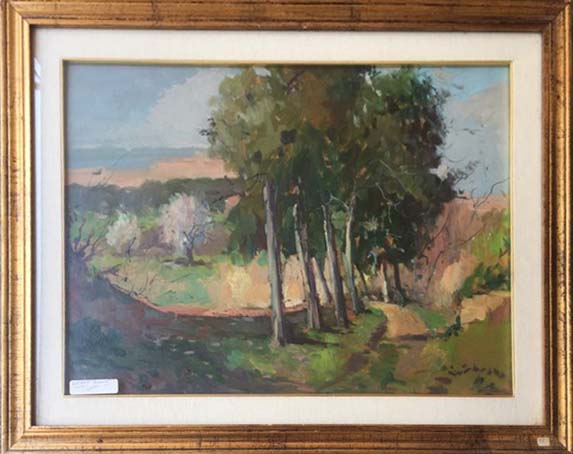 Alberata- Olio su tela - Antonio Sbrana