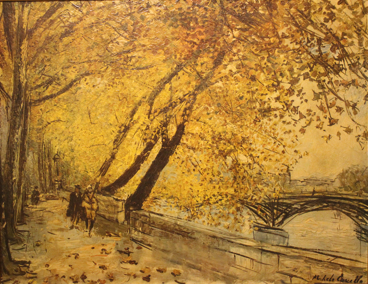 Artista Sconosciuto- Autunno a Parigi