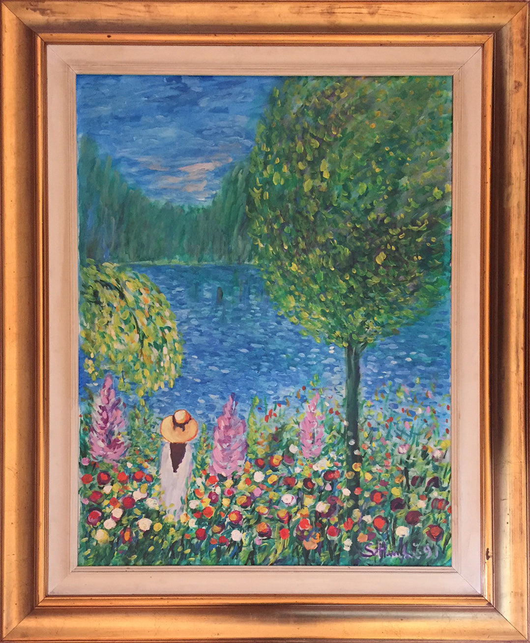Luigi Settembrini - Lake Landscape