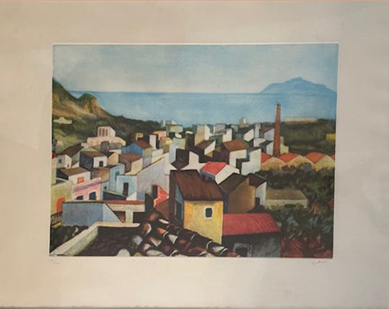 Renato Guttuso - Vista de Bagheria