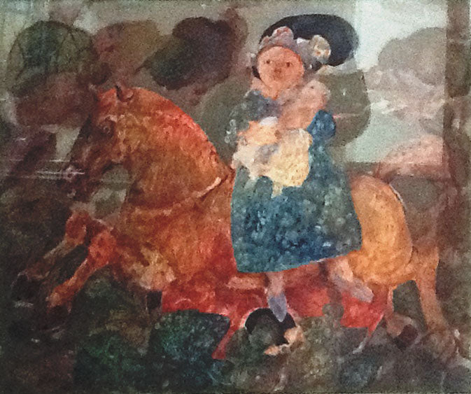 Antonio Possenti - Maria sul cavallo a dondolo