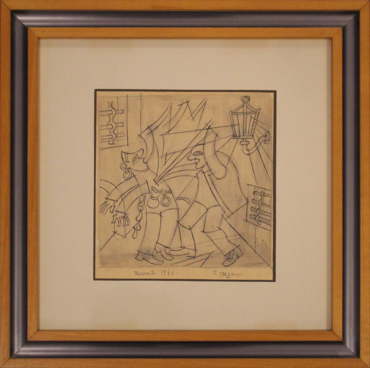 Fortunato Depero - La Bolsa de Valores o la Vida