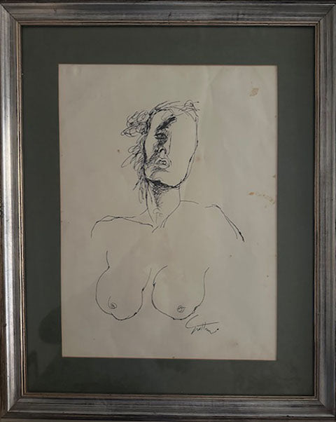 Renato Guttuso - Busto de mujer