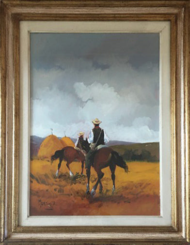 R. Martini - Vaqueros a caballo
