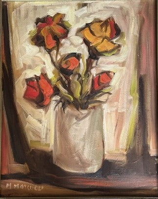 M Marcucci - senza titolo (vaso di fiori )