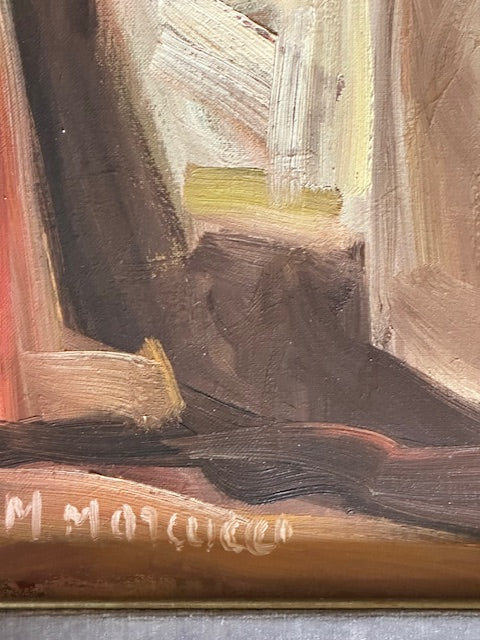 M Marcucci - senza titolo (vaso di fiori )