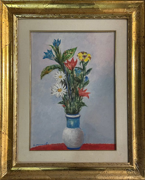 Giovanni Omiccioli - Jarrón con flores