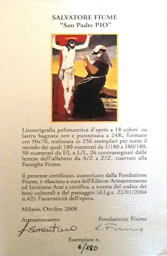 Salvatore Fiume - Saint Padre Pio