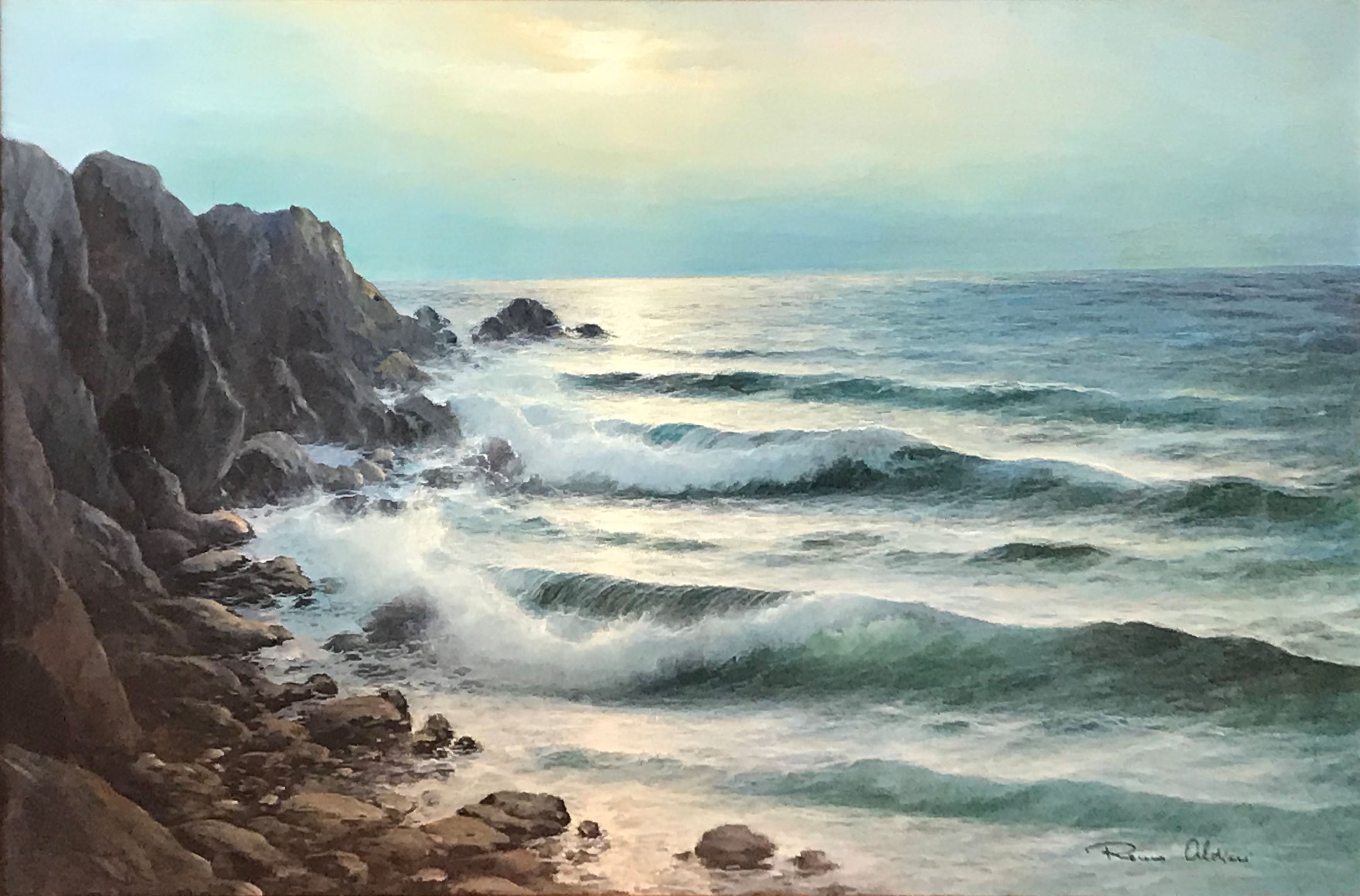 Remo Aldini - Paisaje marino
