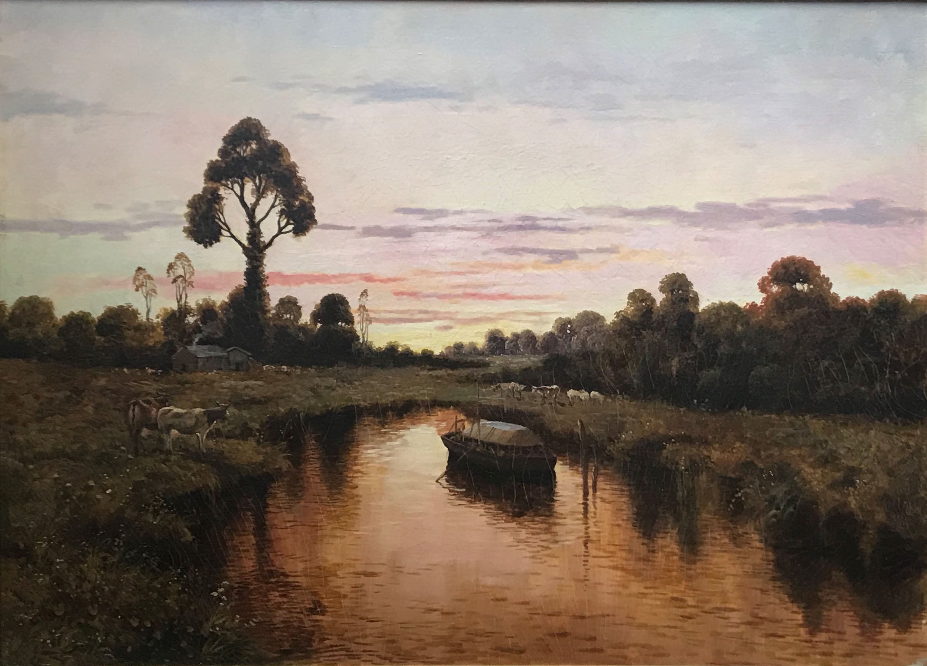 Antonio Sannino - Paisaje fluvial