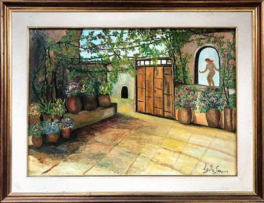 Lydia De Simone - Cortile fiorito
