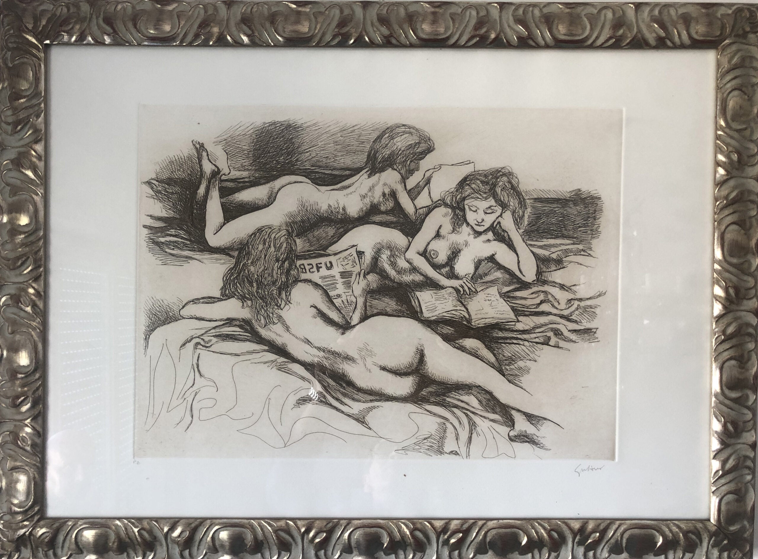 Renato Guttuso - Tres mujeres