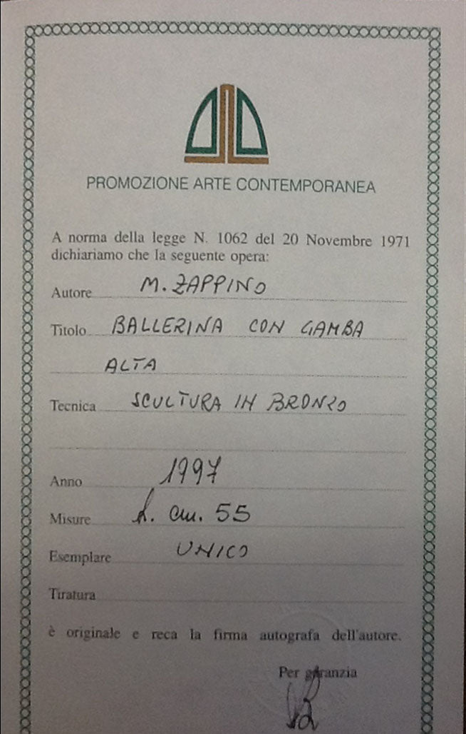 Michele Zappino - Bailarina de piernas altas