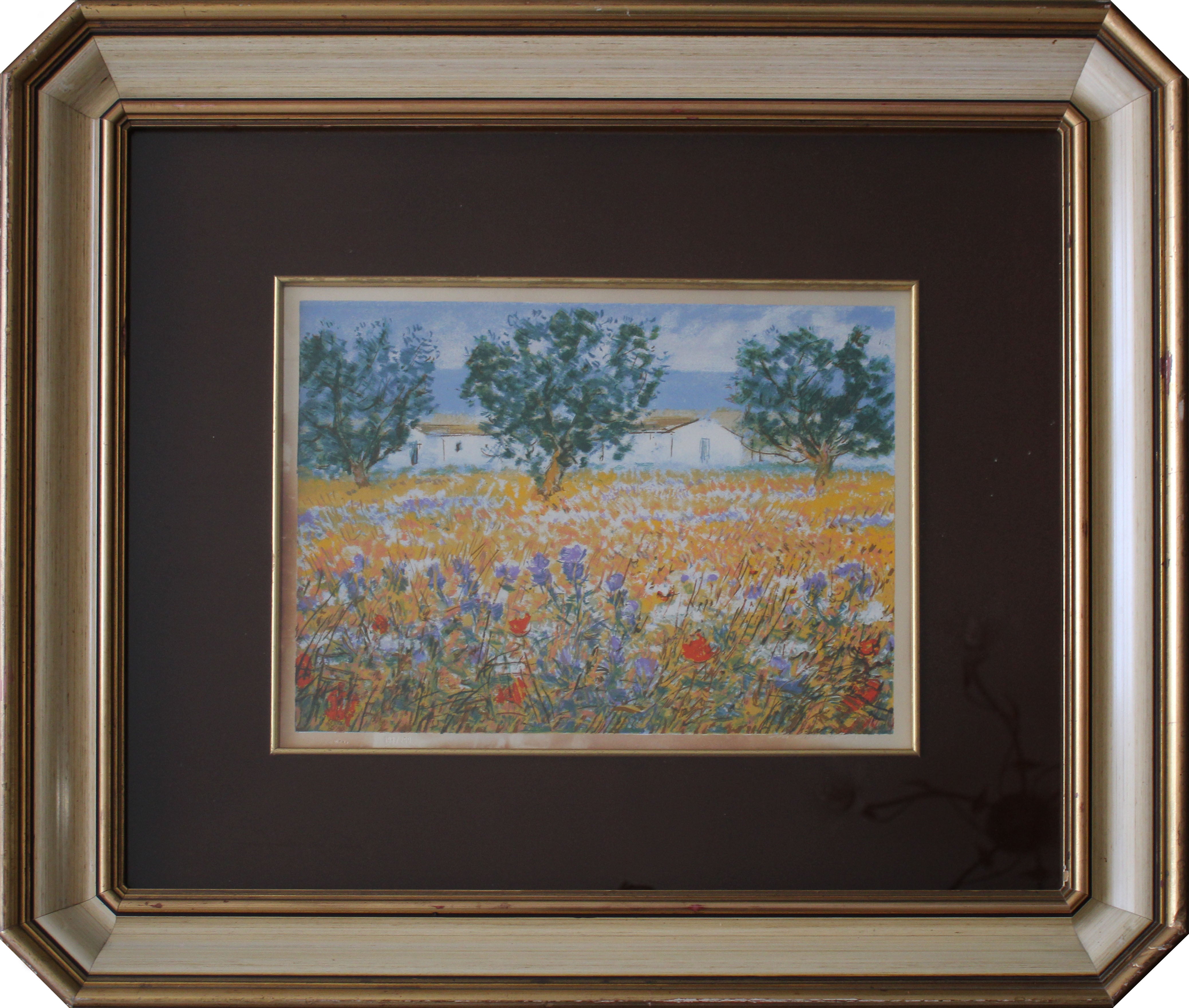 Michele Cascella - Paesaggio Abruzzese