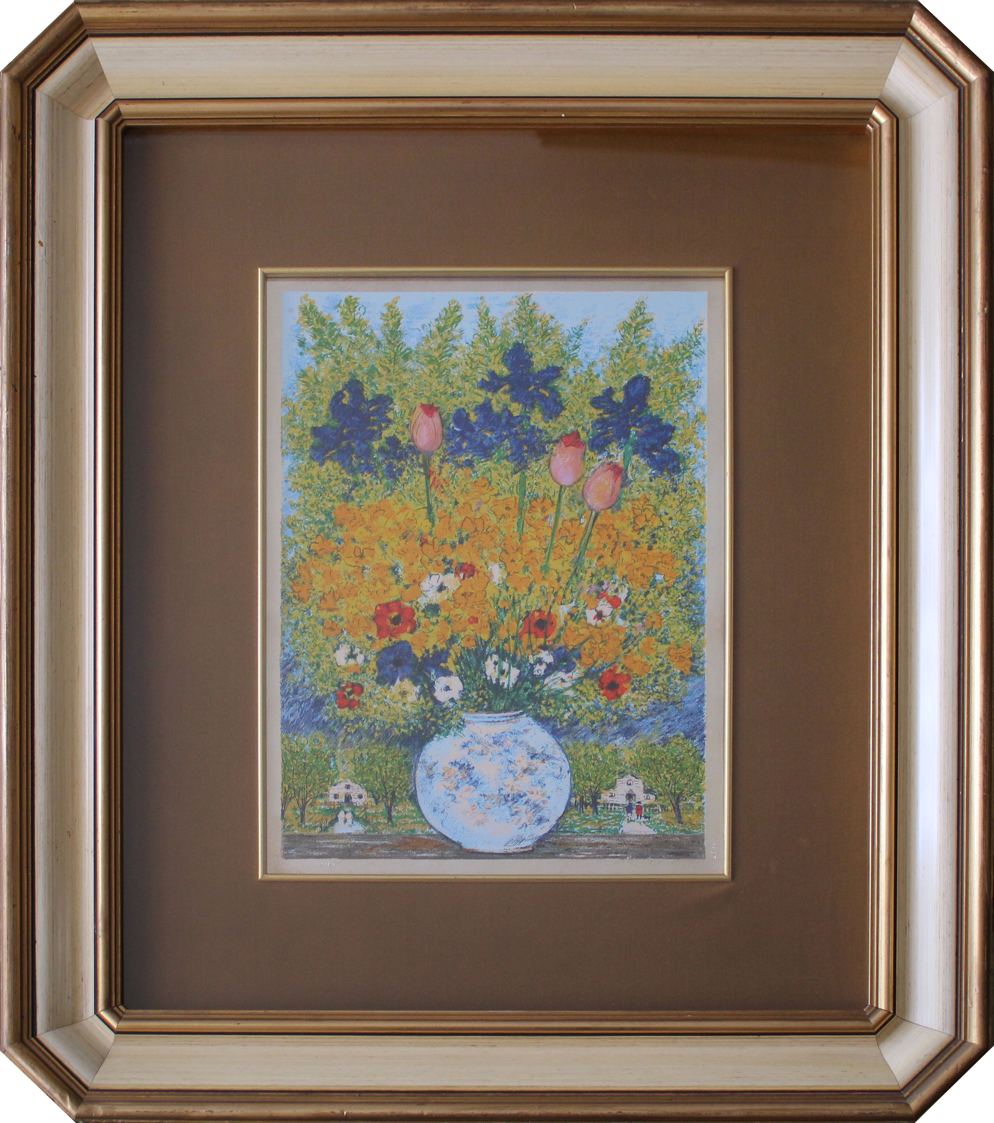 Michele Cascella - Vaso di fiori