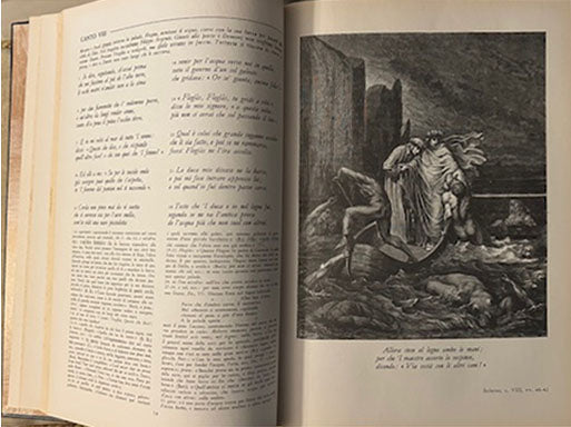 The Divine Comedy illustrated by Gustavo Dorè - (Mediasoft Prestige Editions)