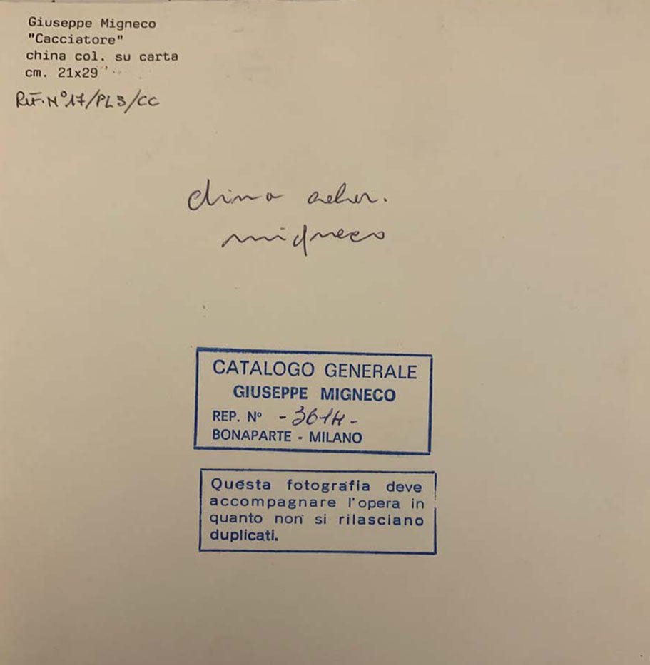 Giuseppe Migneco - Cazador