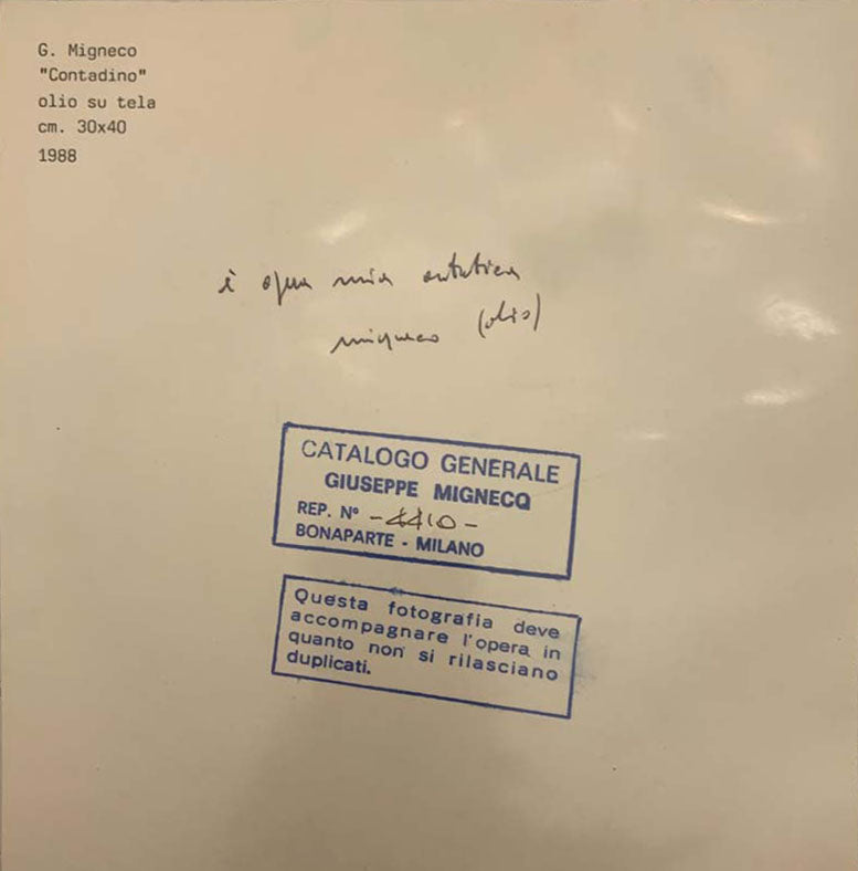 Giuseppe Migneco - Contadino