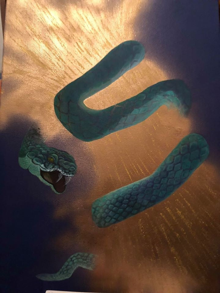 Eralda Pitto - La Serpiente Verde - Un homenaje al cuento de Goethe