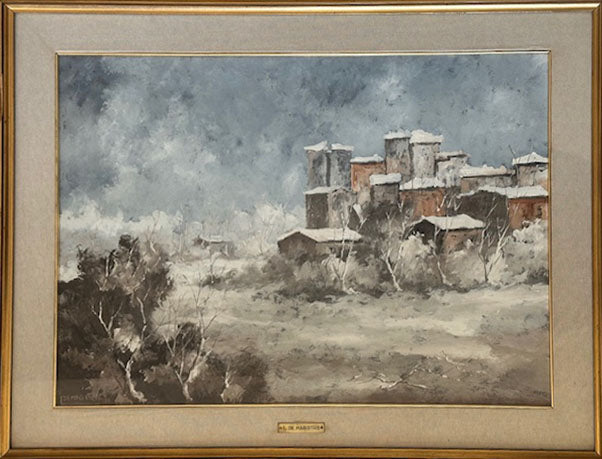 Leonardo de Magistris - Nevicata in Umbria