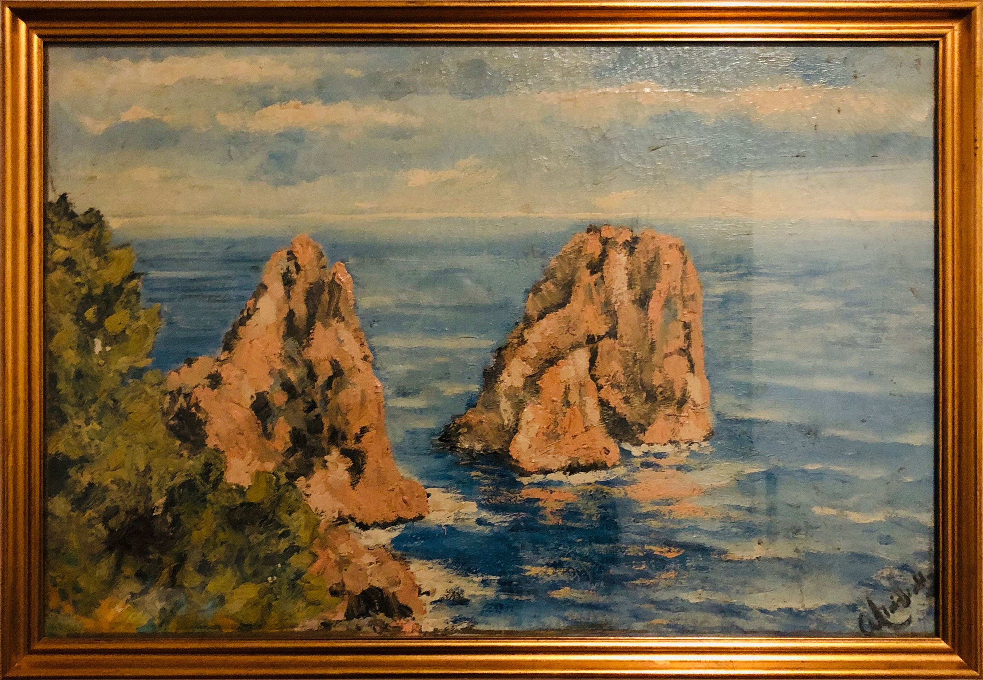 Artista desconocido - Farallones de Capri