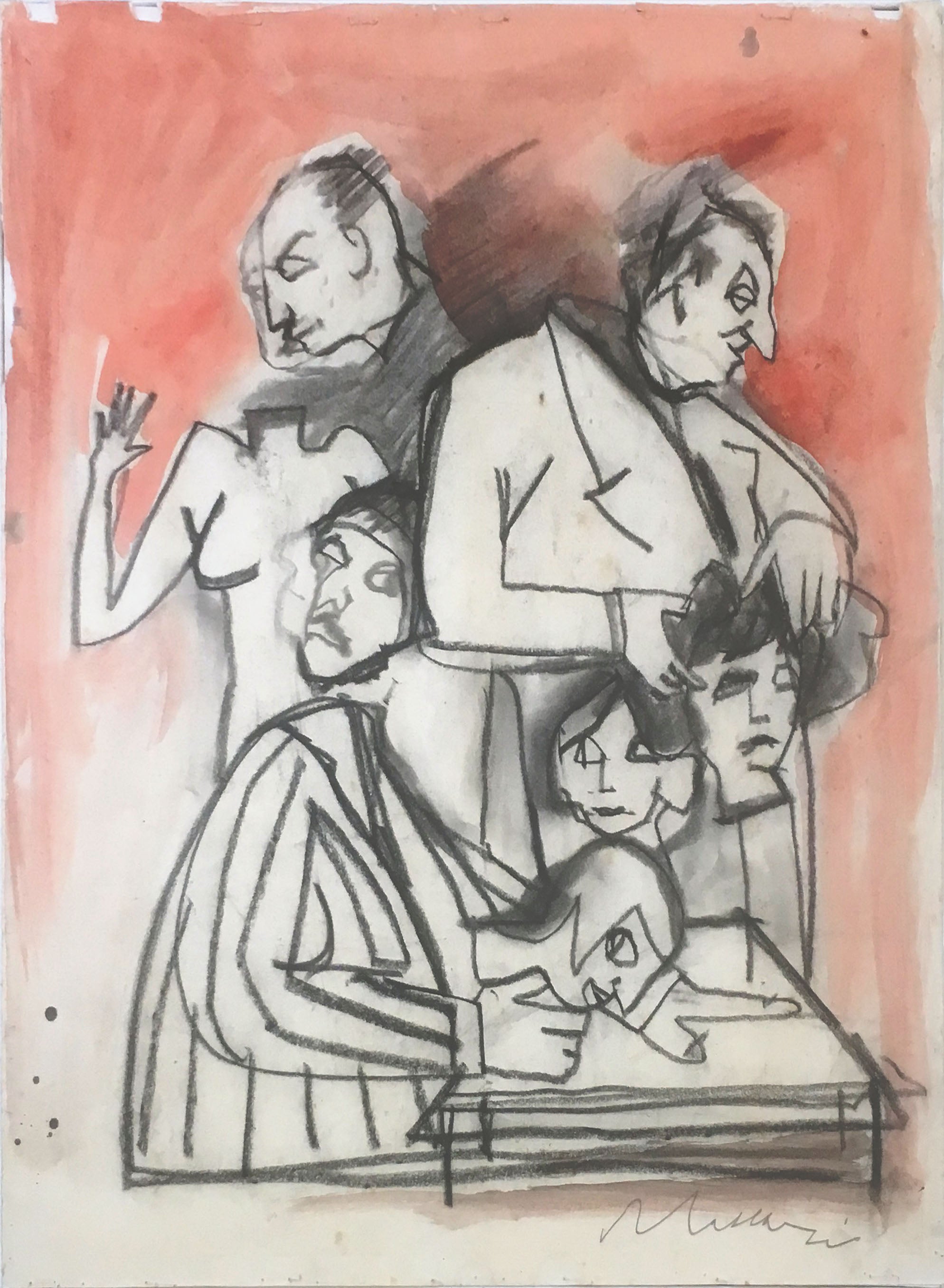 Mino Maccari - Untitled