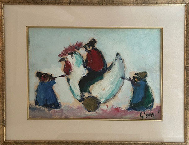 G. Succi - Senza titolo (gallo)