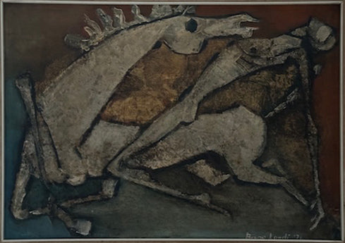 Bruno Landi - Sin título (Caballos)