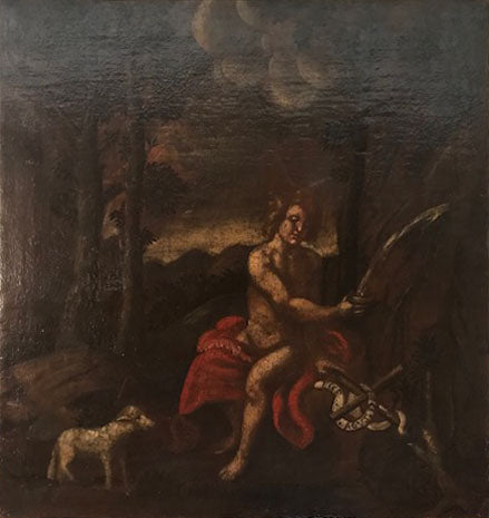 Artista desconocido - Pintura de la escuela napolitana