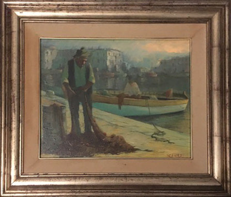 Ivano Cerrai - Livorno scali olandesi, pescatore