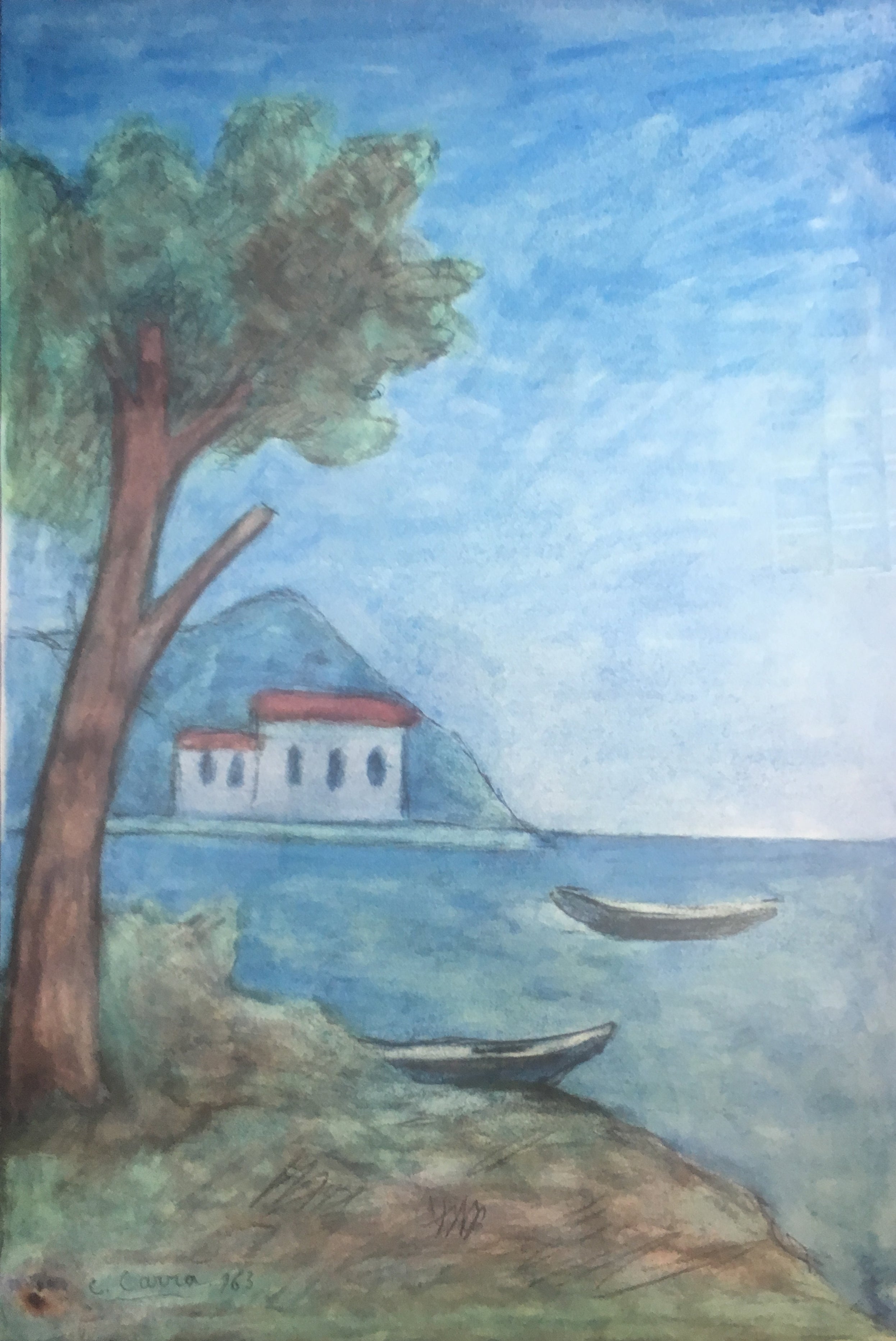 Carlo Carrà - Sin título