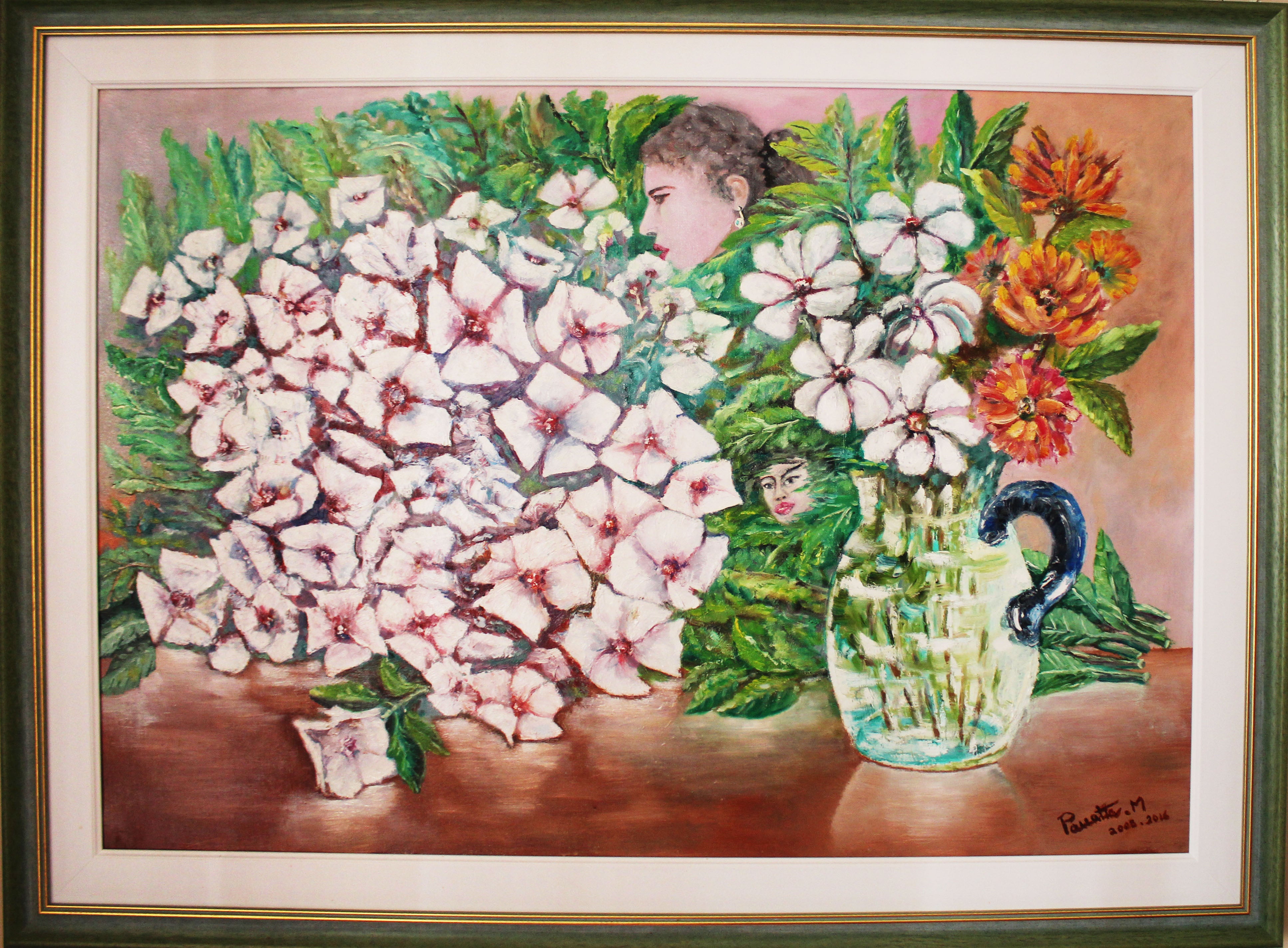 Marcello Panatta - Naturaleza muerta con flores