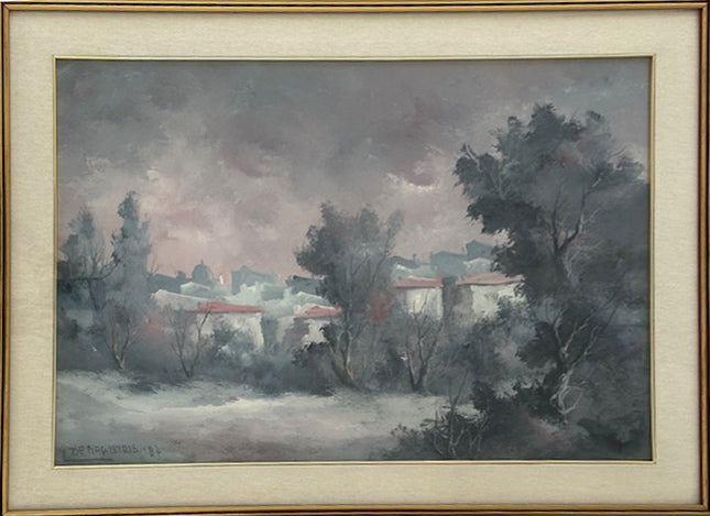 Leonardo de Magistris - Paisaje del Lacio