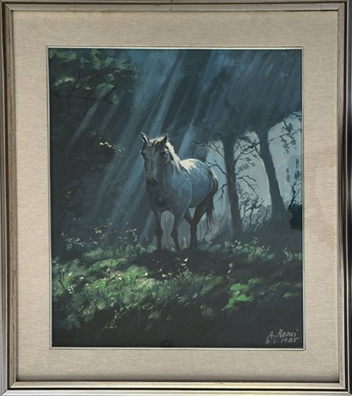 Antonino Ronci - Cavallo all'alba