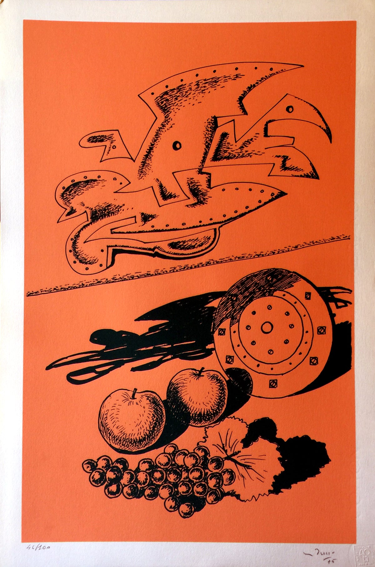 Mario Russo - Five Serigraphs