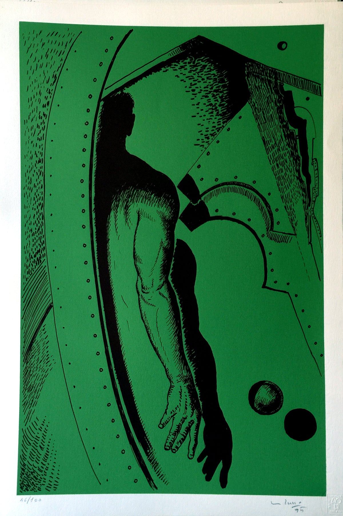 Mario Russo - Five Serigraphs