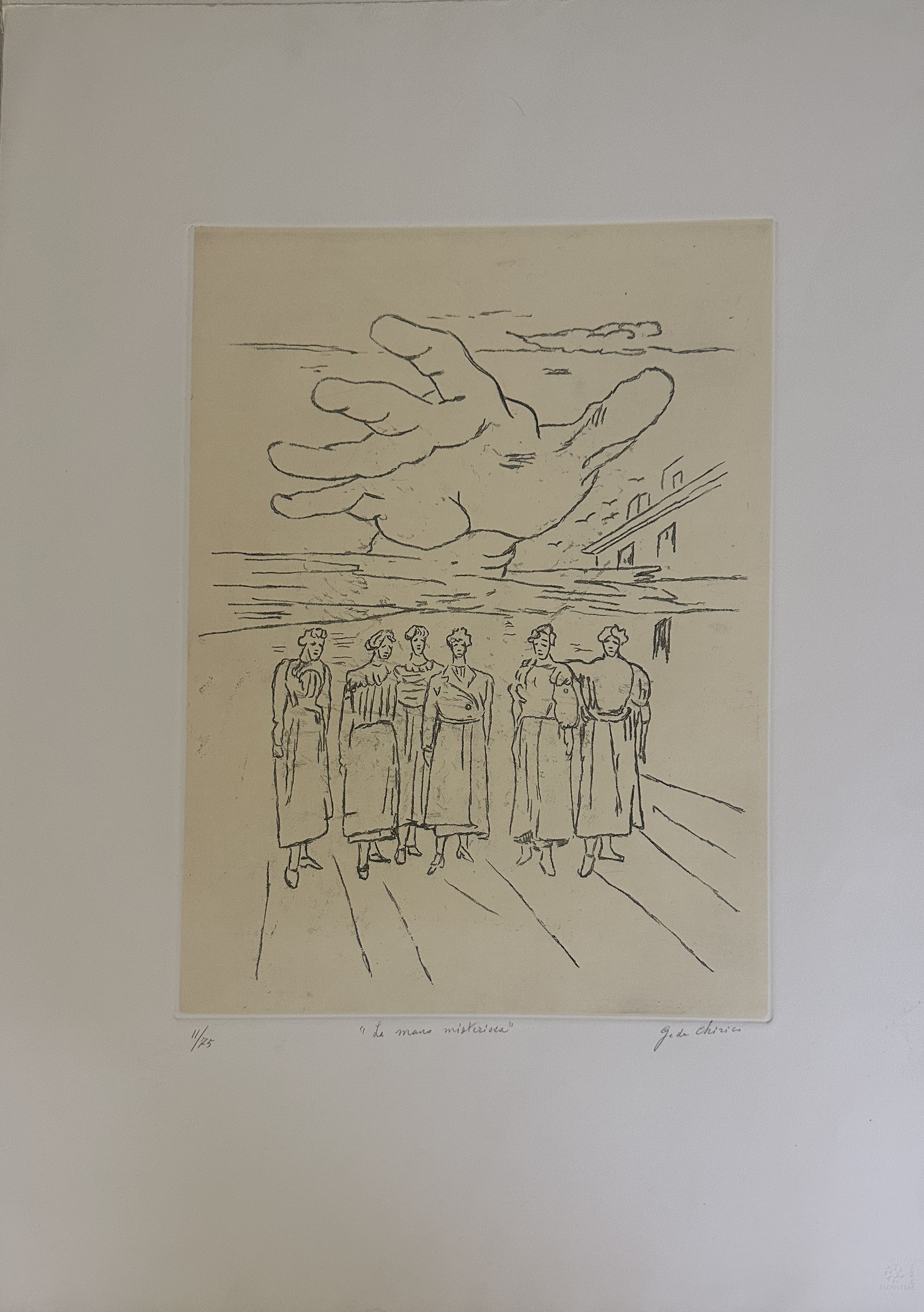 Giorgio De Chirico - La mano misteriosa