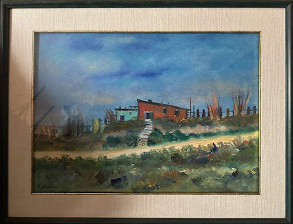 Alfonso Omiccioli - Casolare sulla collina