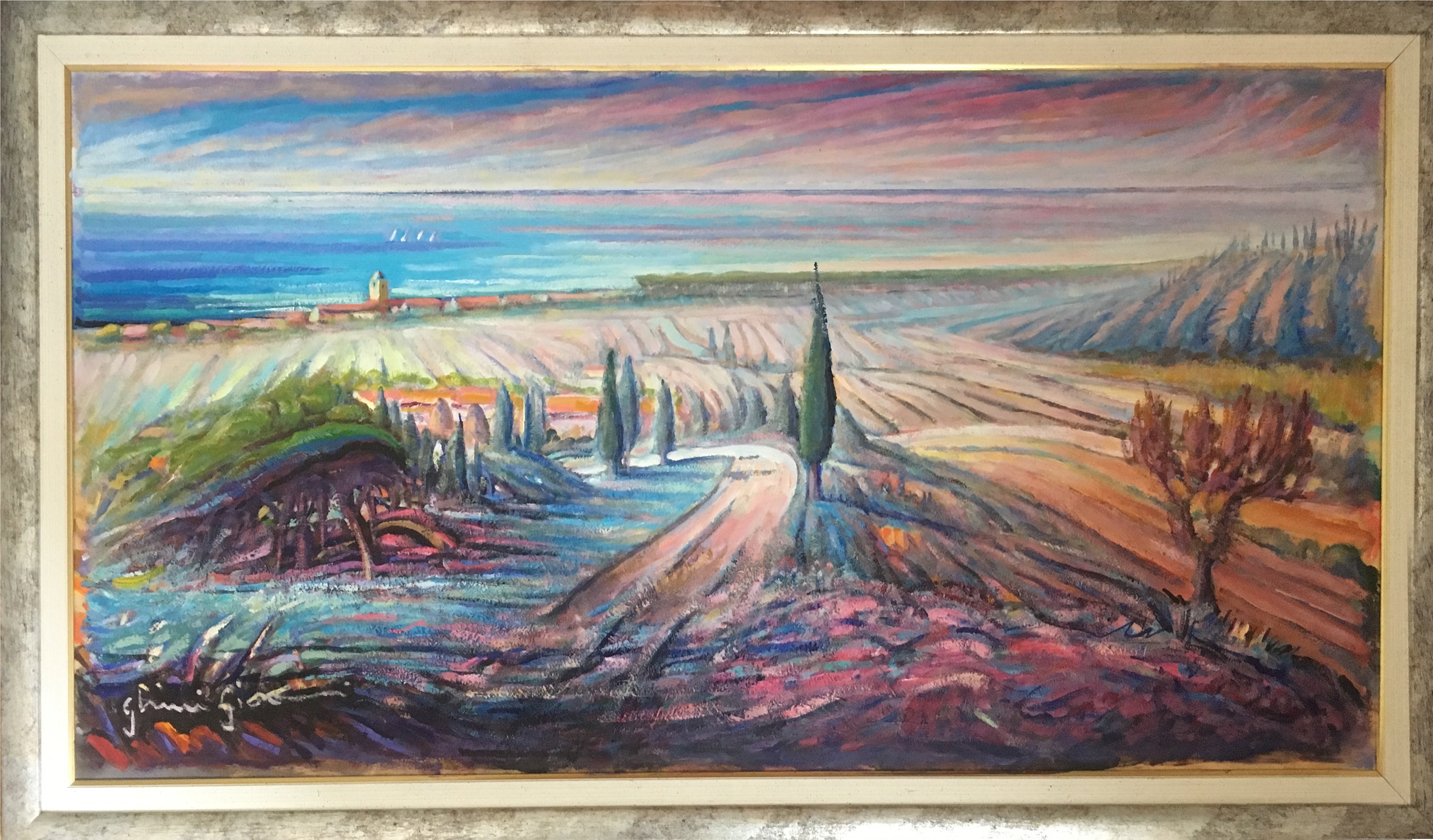 Giovanni Ghini - Tuscan Landscape