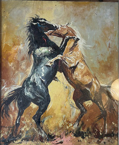 F. Picchioni - Sin título (Caballos)