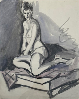Autore Sconosciuto - Nudo di donna