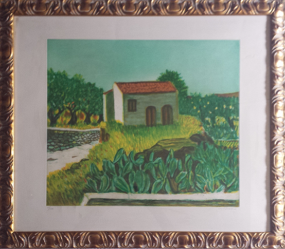 Giuseppe Migneco - Campiña siciliana