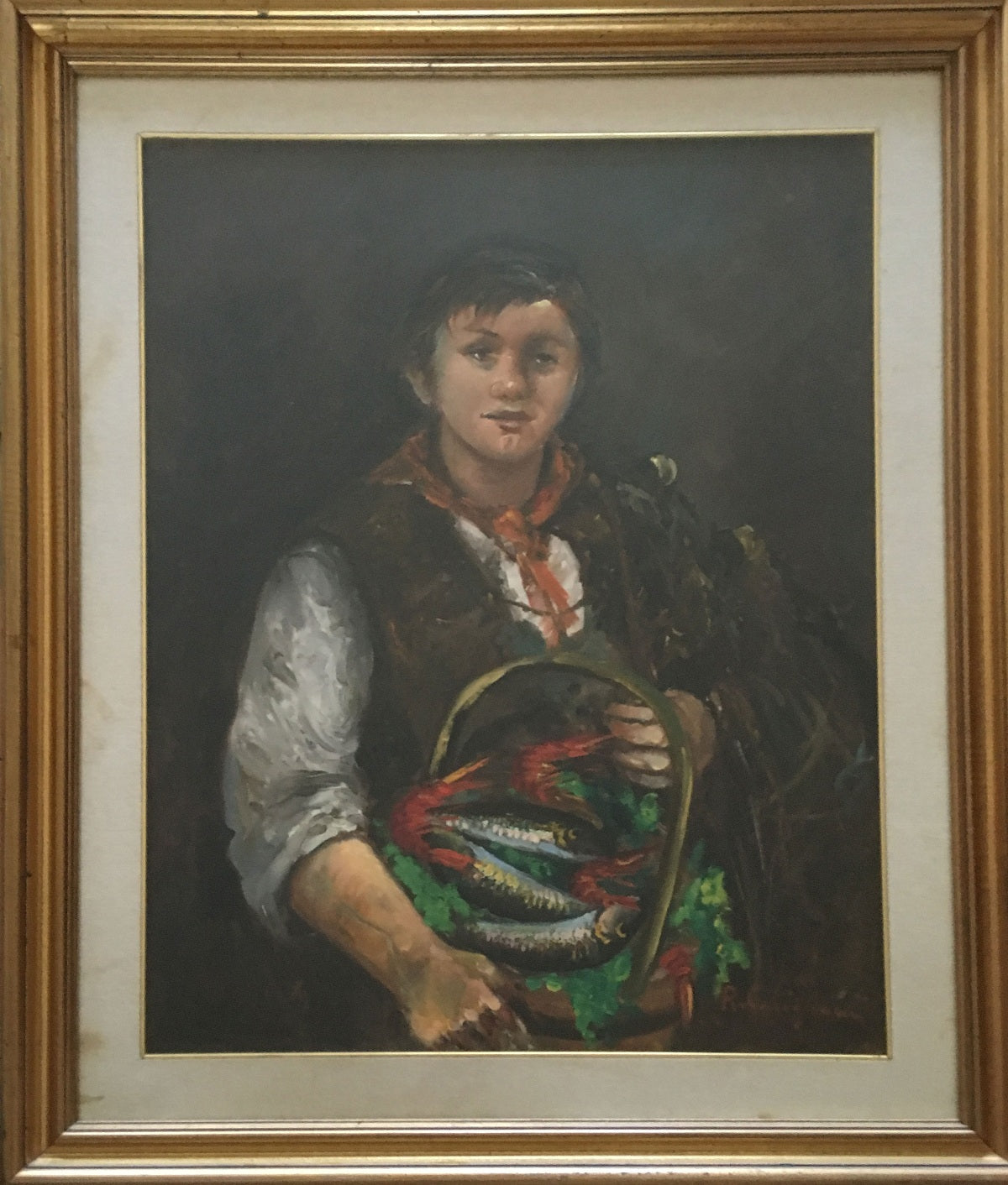 Roberto Carignani - El joven pescador