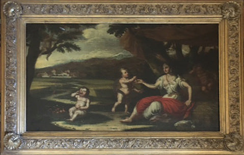 German School 18th Century - Allegorical Figure