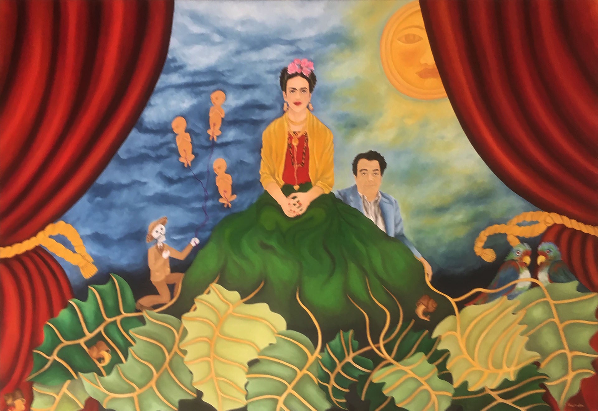 Susi Norfini - Homage to Frida Kahlo