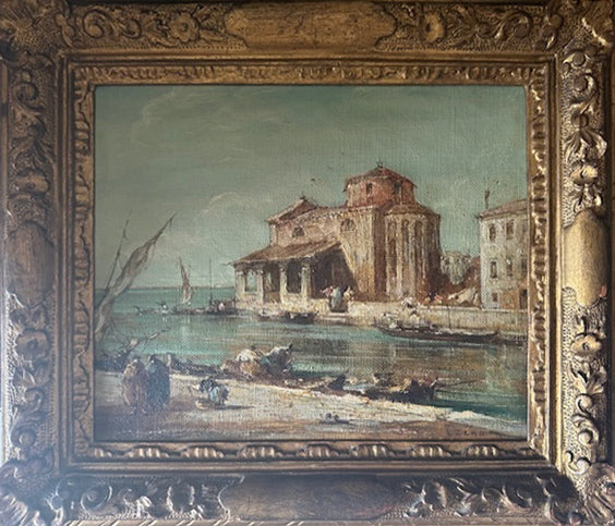 E. Zeno (Eugenio Bonivento) - Vista de Venecia