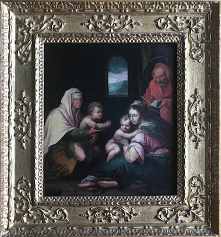 Unknown Artist - Madonna and Child with Saints