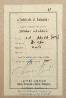 Luciano Gasbarri - Drogas